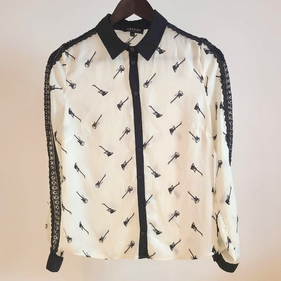 2/$20 Morgan Guitar Shirt - Picture 1 of 5